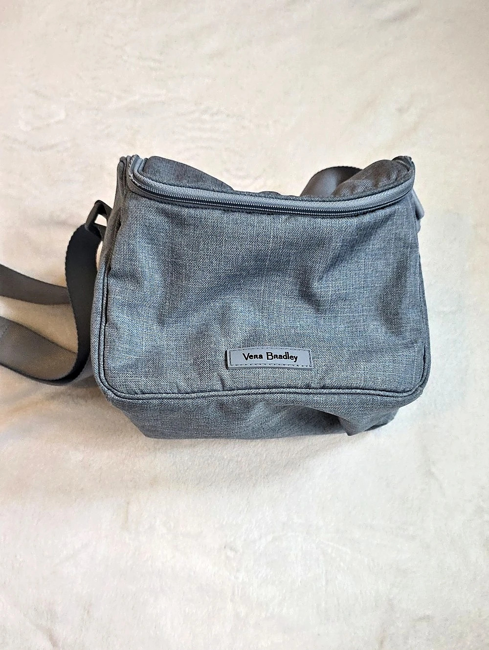Vera Bradley Blue Gray Lunch Bag